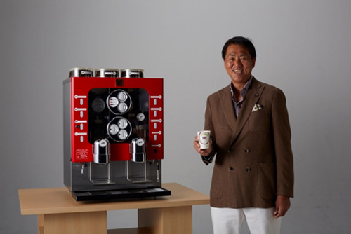 コーヒーハンター川島良彰とアペックスのコーヒーマシン「CS-1」